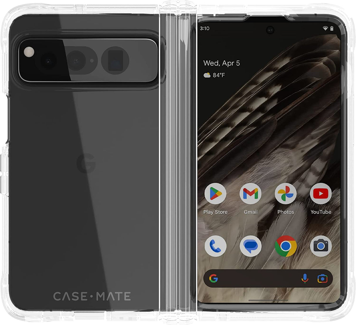 Case-mate - Tough Case For Google Pixel Fold - Clear