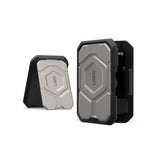 Urban Armor Gear (uag) - Magnetic Wallet With Stand - Black And Titanium