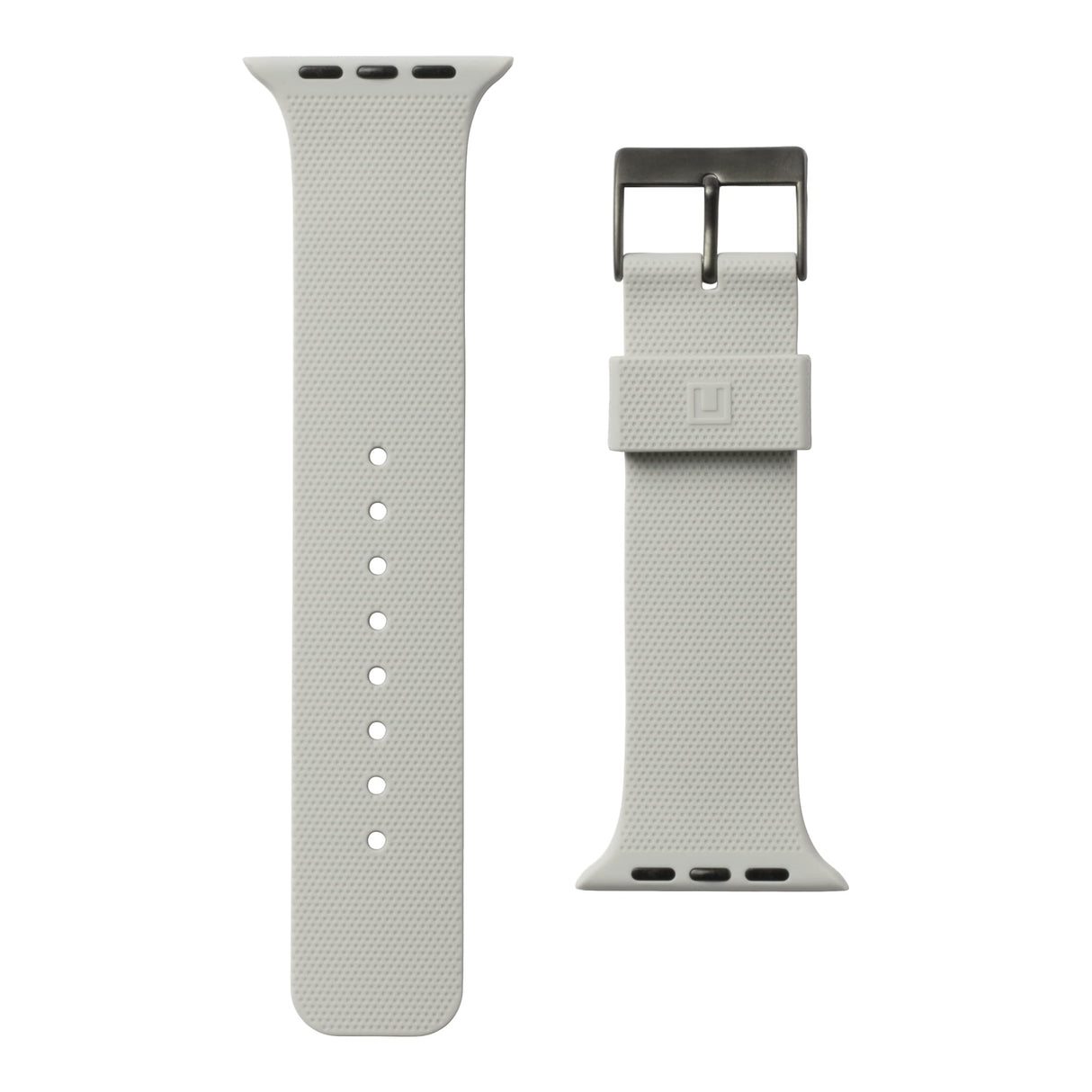 Urban Armor Gear (uag) - U Dot Silicone Watch Strap For Apple Watch 42mm / 44mm / 45mm / 49mm - Grey