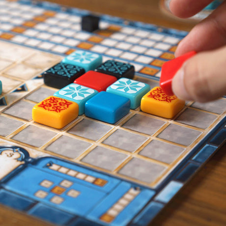 Azul Board Game - Strategic Tile-Placement Game for Family Fun, Great Game for Kids and Adults, Ages 8+, 2-4 Players, 30-45 Minute Playtime, Made by Plan B Games