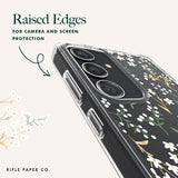 Rifle Paper Co - Ultra Slim Antimicrobial Case For Samsung Galaxy S24 Plus - Petite Fleurs