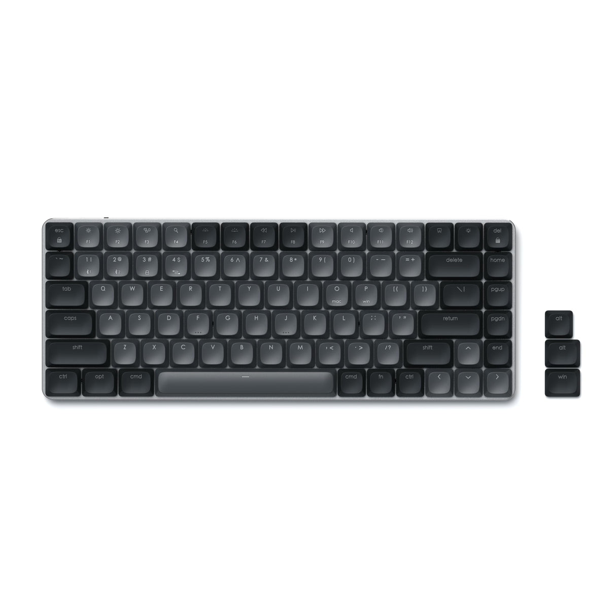 Satechi - Sm1 Slim Mechanical Backlit Bluetooth Keyboard - Dark