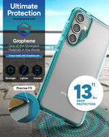 Zagg - Santa Cruz Case For Samsung Galaxy S24 Plus - Aquamarine