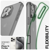 Itskins - Spectrum_r Clear Case For Apple Iphone 16 Pro Max - Smoke