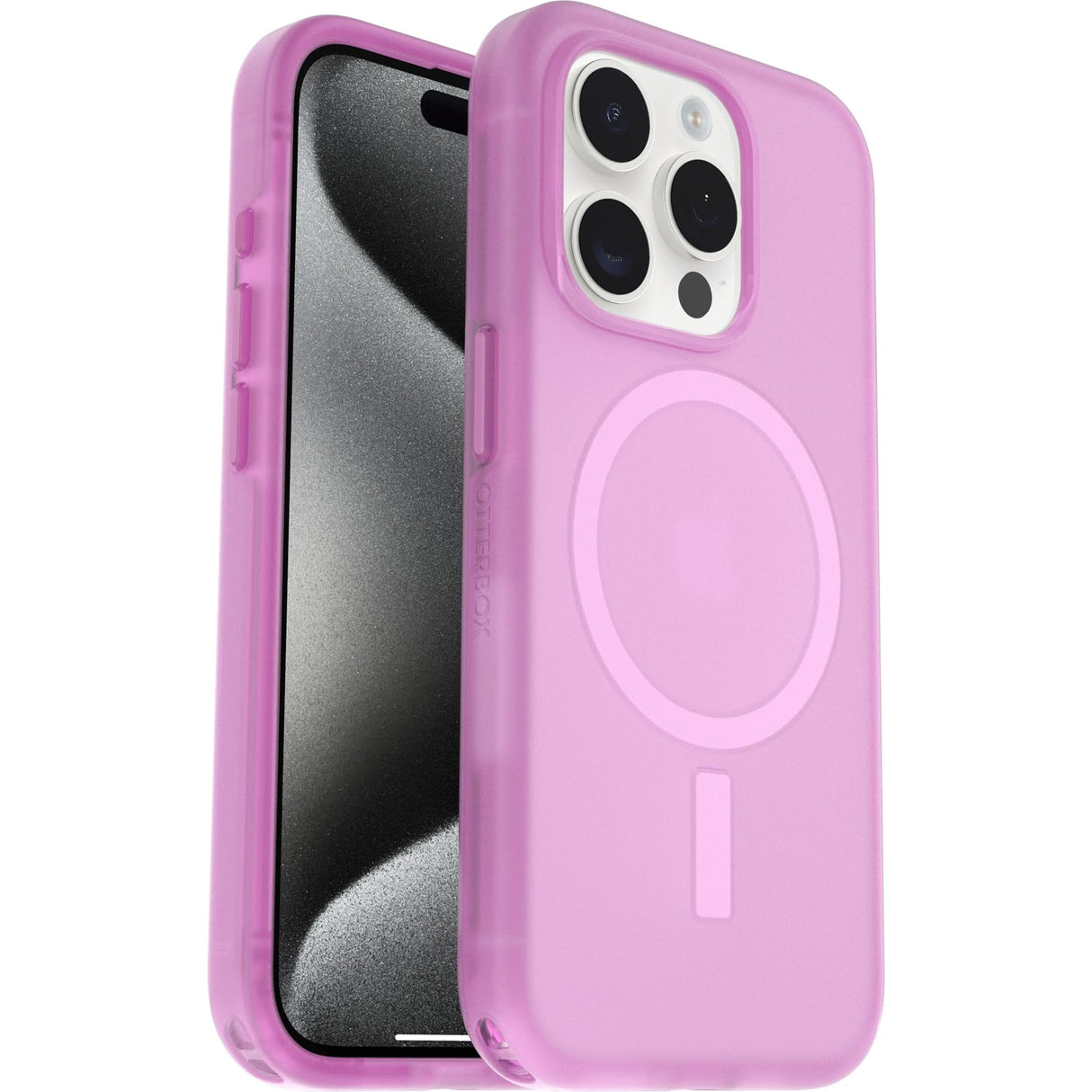 Otterbox - Symmetry Soft Touch Case For Apple Iphone 15 Pro  - Beet It