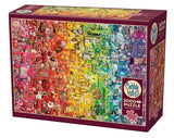 Cobble Hill 2000 Piece Puzzle - Rainbow - Sample Poster Included