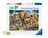 Ravensburger Baby Love 500 Piece Jigsaw Puzzle | Large Format for Adults | Vibrant, Glare-Free, and Easy-to-Handle | Perfect Interlocking Fit | Promotes Family Bonding Time