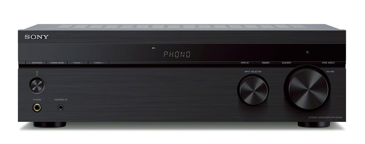 SONY 2 CHANNEL STEREO RECEIVER WITH BLUETOOTH