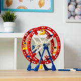 K'NEX Mini Ferris Wheel Kit, 48 Pieces for Exercise Fun, Desk Decoration, Construction Model from 6 Years, Technical Toy for Boys and Girls