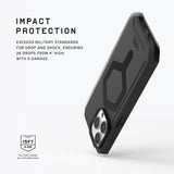 Urban Armor Gear (uag) - Essential Armor Magsafe Case For Apple Iphone 15 Pro - Black