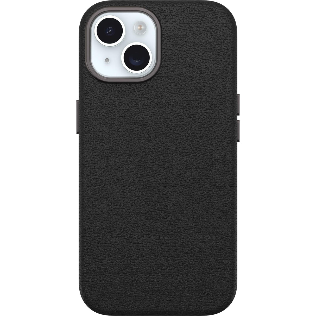 Otterbox - Symmetry Cactus Leather Case For Apple Iphone 15 - Noir Ash