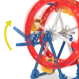 K'NEX Mini Ferris Wheel Kit, 48 Pieces for Exercise Fun, Desk Decoration, Construction Model from 6 Years, Technical Toy for Boys and Girls