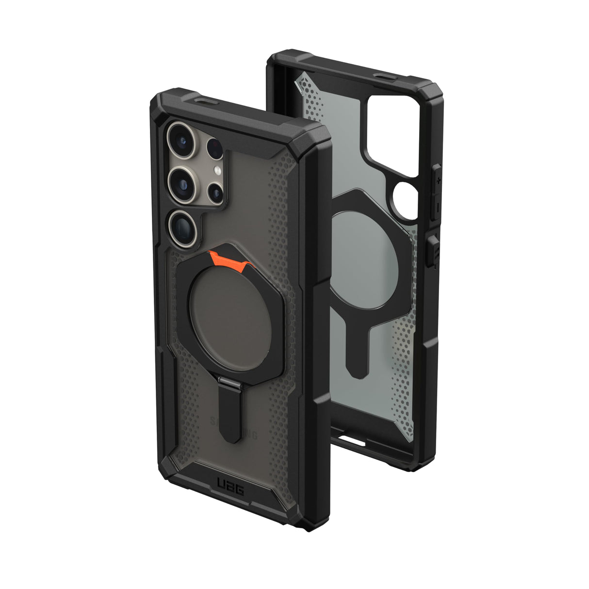 Urban Armor Gear (uag) - Plasma Xte Magsafe Case For Samsung Galaxy S24 Ultra - Black And Orange