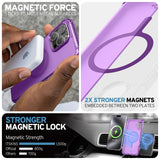 Itskins - Hybrid_r Vapor Magsafe Case For Apple Iphone 16 - Light Purple