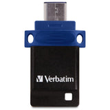 Verbatim 16GB Store ‘n’ Go Dual OTG USB 3.2 Gen 1 Flash Drive for USB-C Devices – 2 in 1 Type C Thumb Drive