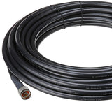 WILSON ELECTRONICS weBoost 50 ft. Black WILSON-400 Ultra Low Loss Coax Cable (N-Male to NMale), Modem