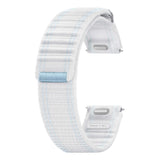 Samsung - Fabric Band For Samsung Galaxy Watch7 40mm  / Galaxy Watch7 44mm  /  Galaxy Watch Fe M / L - Blue White