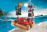 Playmobil Pirate Raft Carry Case Playset