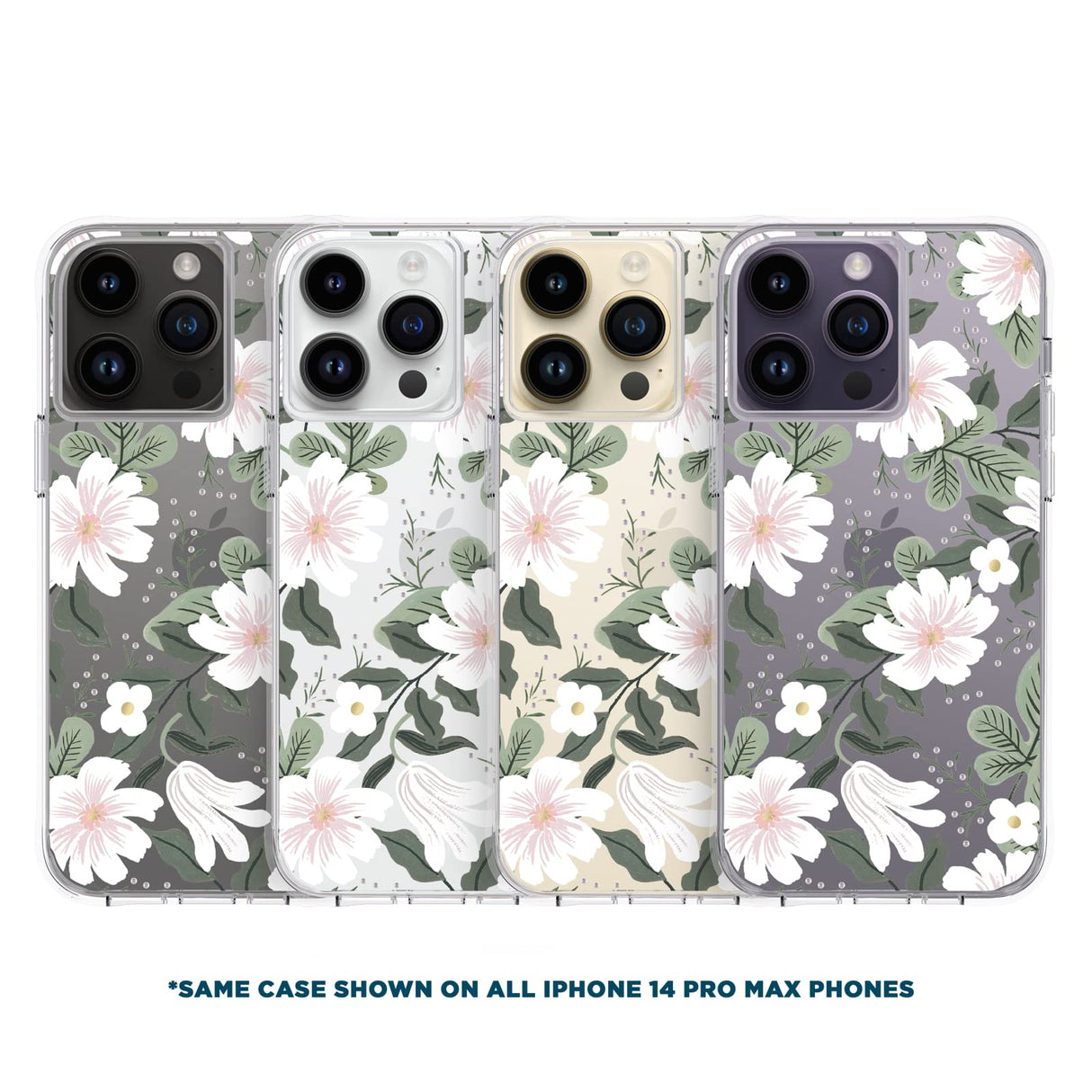 Rifle Paper Co - Ultra Slim Antimicrobial Case For Apple Iphone 14 Pro Max - Willow