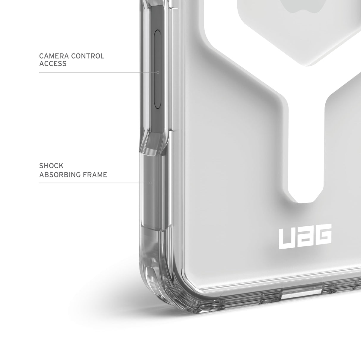 Urban Armor Gear (uag) -  Plyo Magsafe Case For Apple Iphone 16 - Ice And White