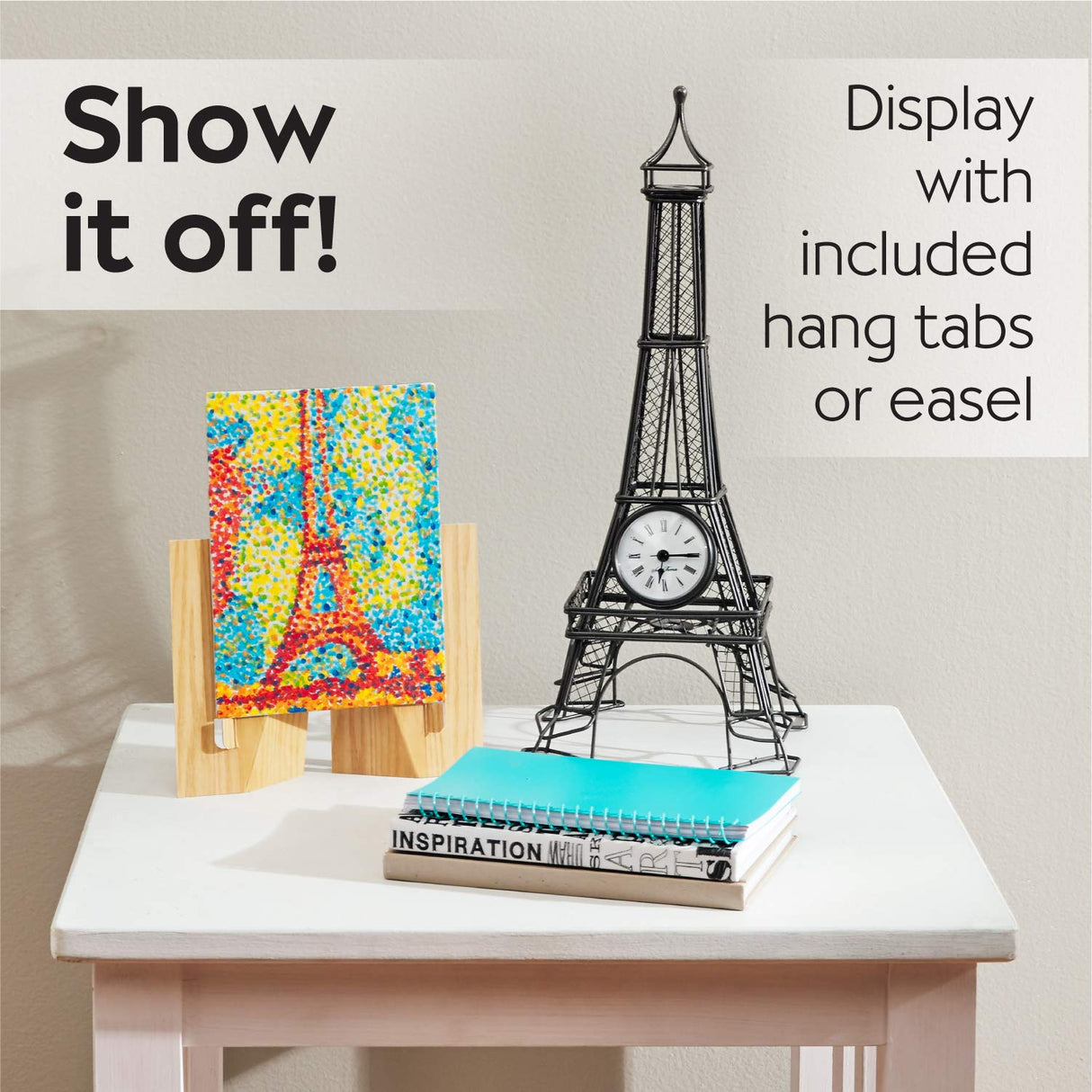 Faber-Castell Paint by Number Museum Series - The Eiffel Tower by Georges Seurat