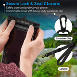 Pelican - Marine Waterproof Floating Phone Pouch Xl - Stealth Black