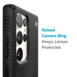 Speck - Presidio2 Grip Case For Samsung Galaxy S23 Ultra - Black