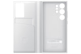 Samsung - Smart View Wallet Case For Samsung Galaxy S24 Ultra - White