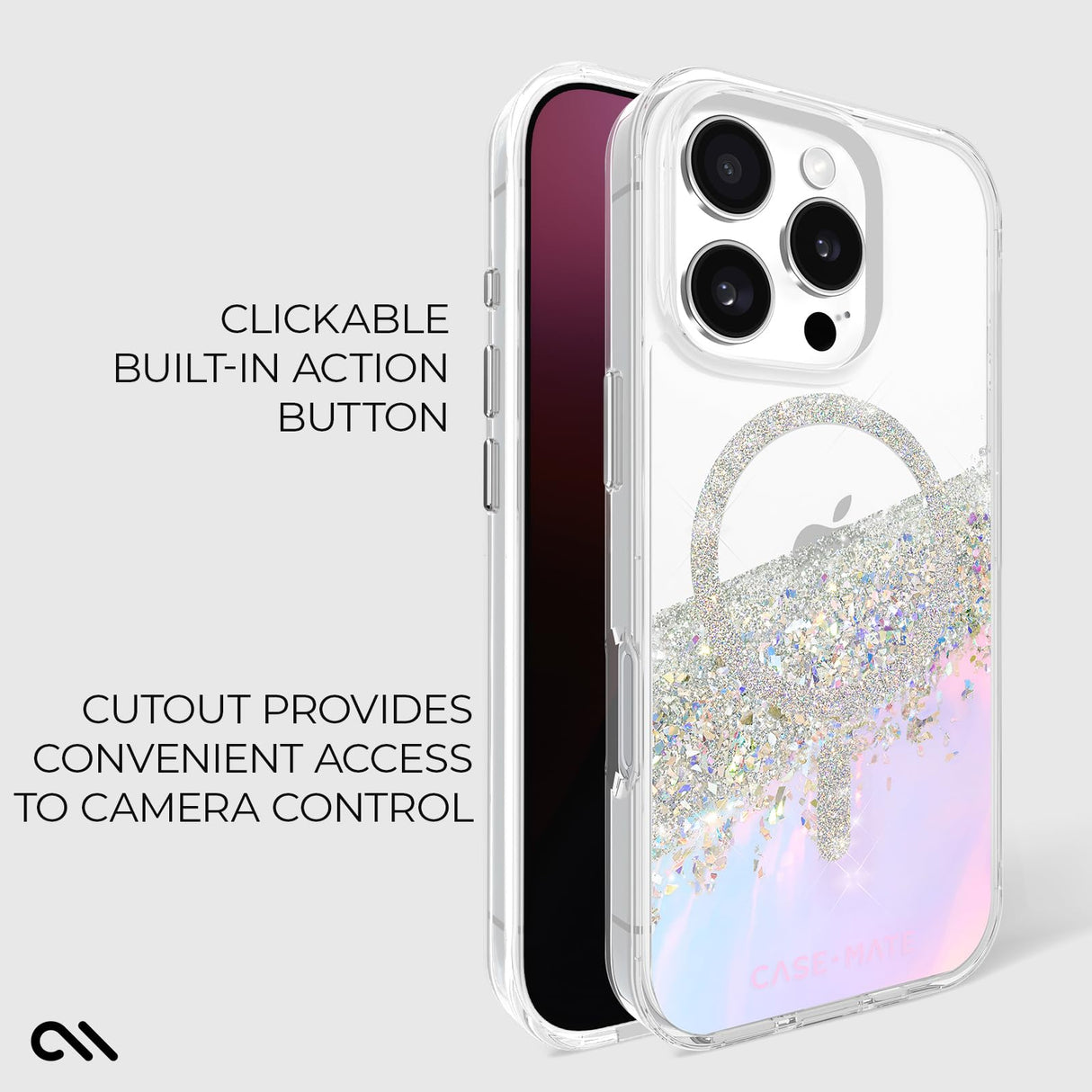 Case-mate - Karat Case For Apple Iphone 16 Pro - Holographic