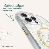 Rifle Paper Co - Magsafe Case For Apple Iphone 15 Pro Max - Petite Fleurs