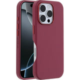 Otterbox - Symmetry Cactus Leather Magsafe Case For Apple Iphone 16 Pro - Maroon Bells