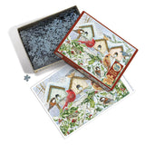 Cobble Hill 275 Piece Easy-Handling Puzzle - Winter Chorus - Sample Poster Included