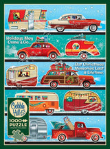 Cobble Hill 1000 Piece Puzzle - Holiday Hustle - Sample Poster Included