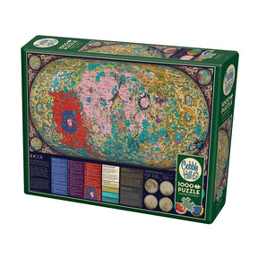 Cobble Hill The Moon Jigsaw Puzzle & Poster - 1000 Pieces