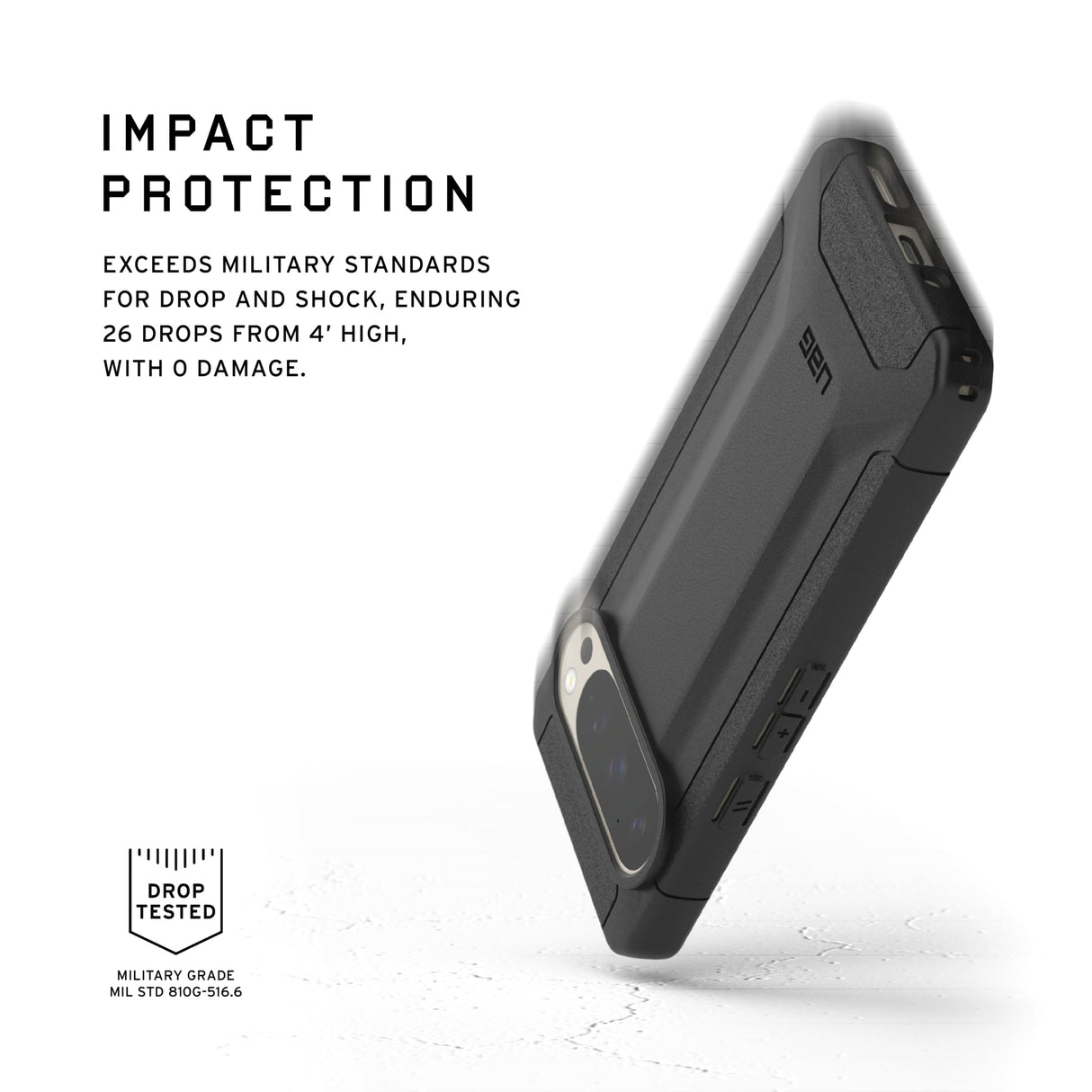 Urban Armor Gear (uag) - Scout Case For Google Pixel 9 / Pixel 9 Pro - Black