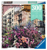 Ravensburger Puzzle Moment: Flowers in New York | 300-Piece Jigsaw Puzzle for Adults | Unique, Softclick Technology | Vibrant, Glare-Free | Perfect as a Gift or Some 'Me' Time Activity