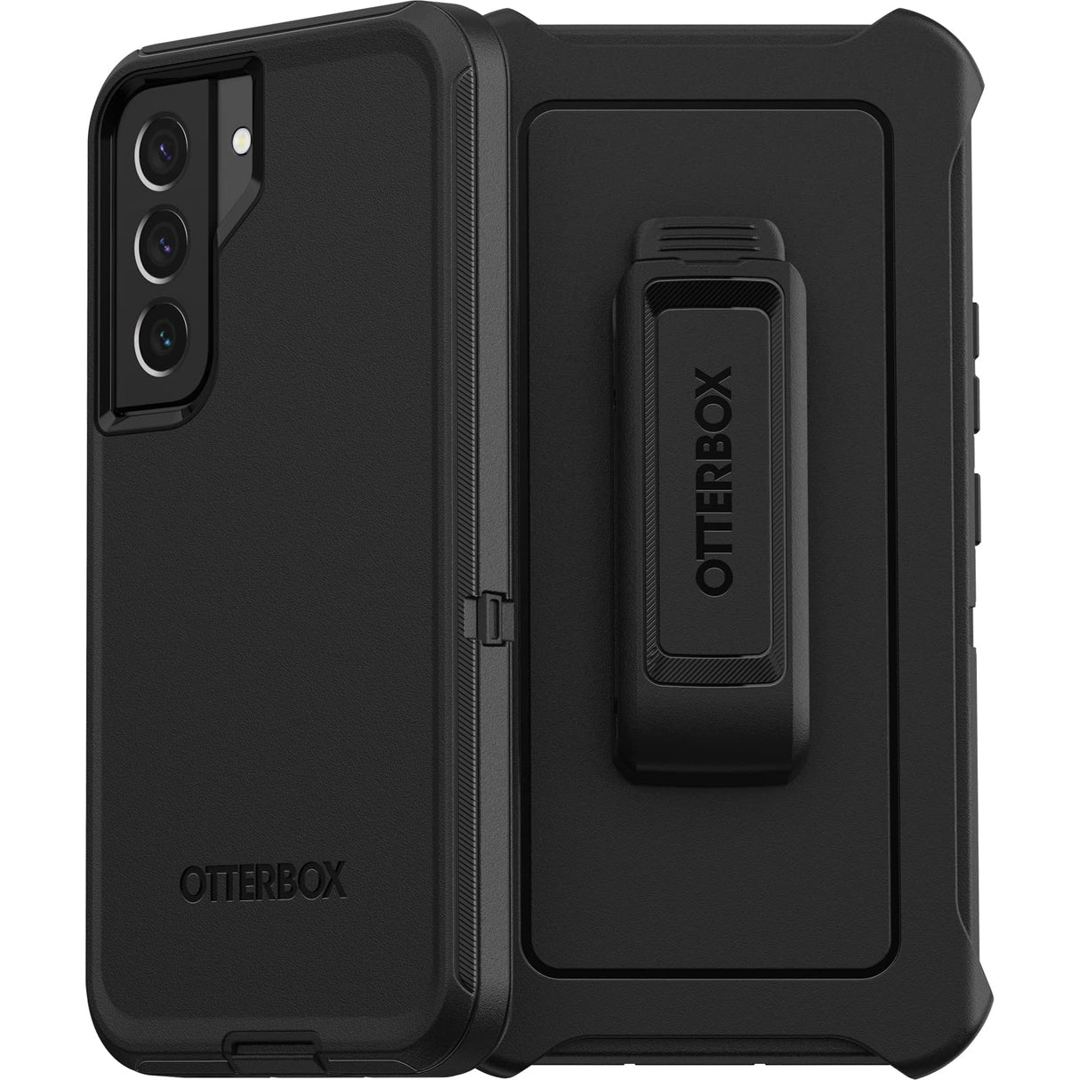 Otterbox - Defender Case For Samsung Galaxy S22  - Black