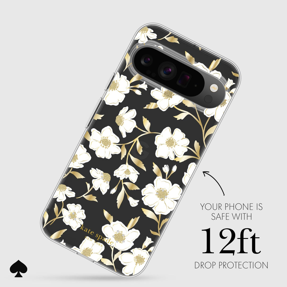 Kate Spade - Protective Case For Google Pixel 9 Pro Xl - Sunshine Floral