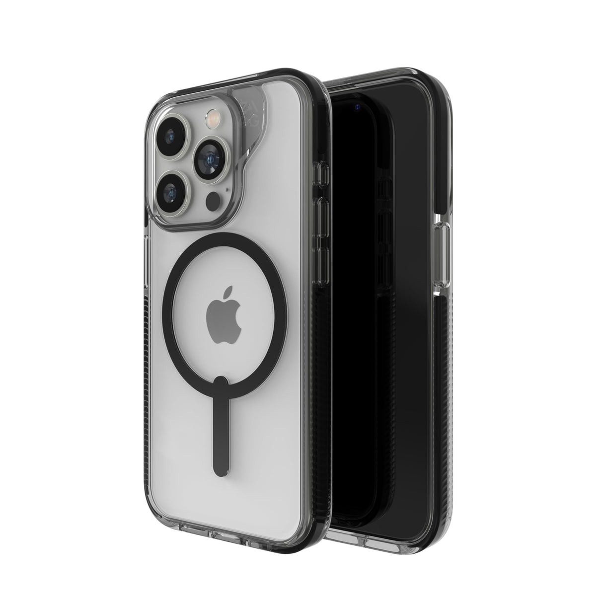 Zagg - Santa Cruz Snap Magsafe Case For Apple Iphone 15 Pro - Black