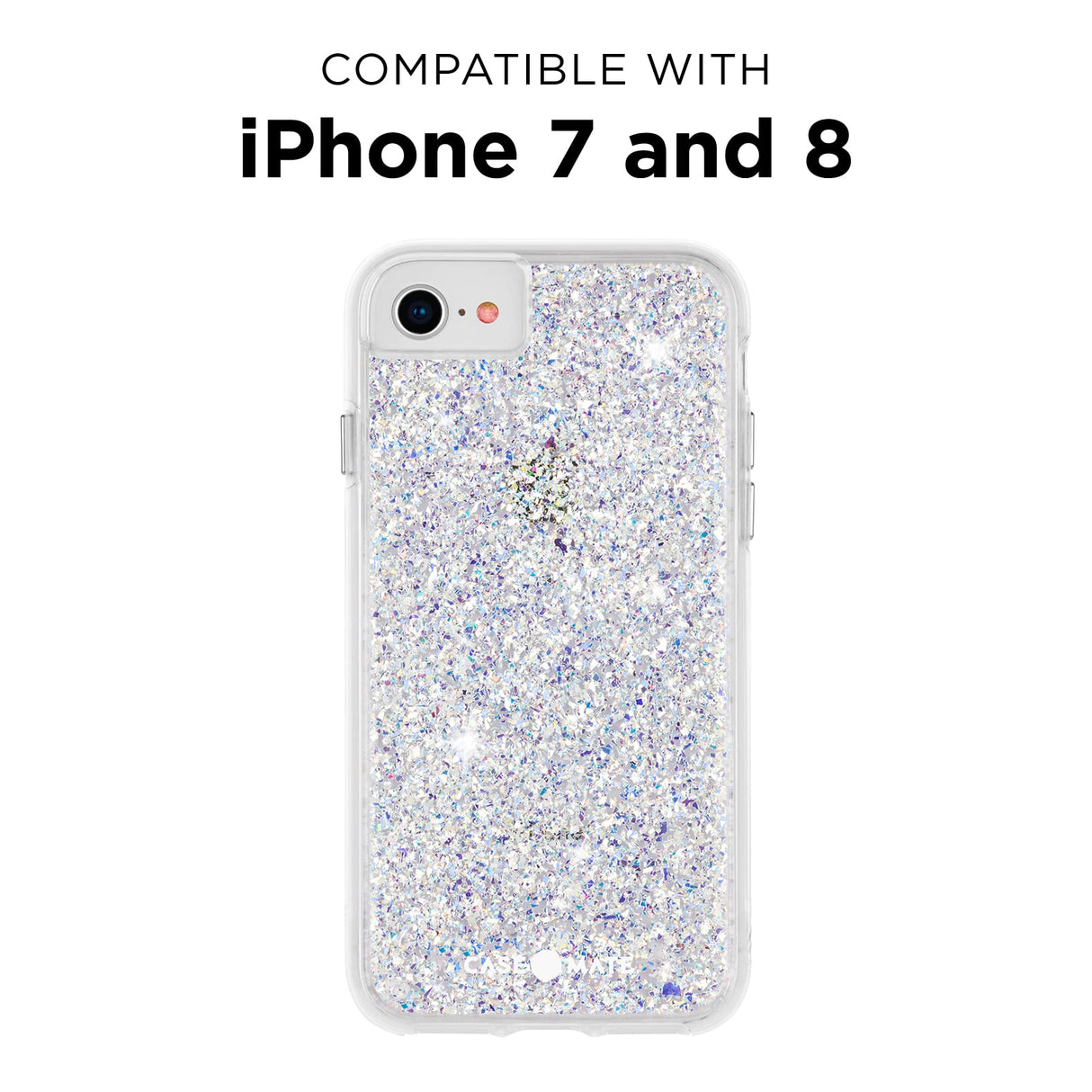 Case-mate - Twinkle Case With Micropel For Apple Iphone Se 2022 / Se 2020 / 8 / 7 / 6s / 6 - Stardust