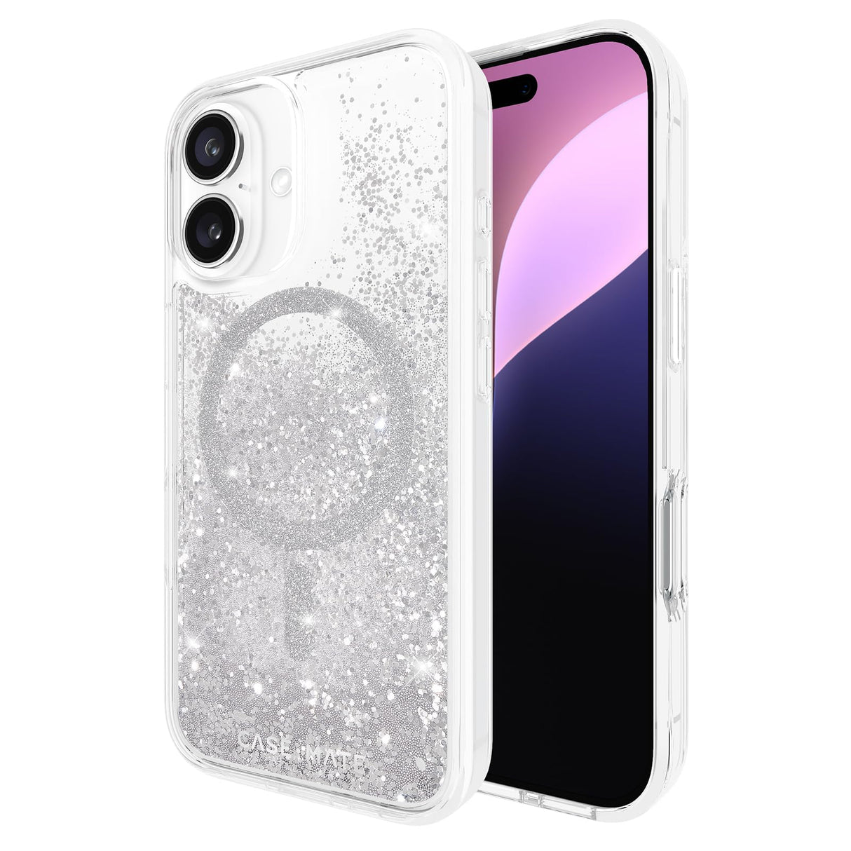 Case-mate - Waterfall Case For Apple Iphone 16 - Silver