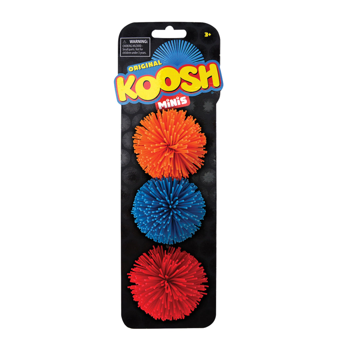 Koosh Balls, Mini Variety 3 Pack - Kids Outdoor Toys, Beach Toys, Outdoor Games for Adults and Family, Kids Toys, Kids Games, Outdoor Play Toys, Fidget Toys, Screen-Free, Ages 3+