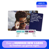 WHAT DO YOU MEME? Fresh Memes #2 Expansion Pack - Adult Card Games for Game Night from