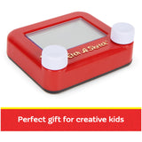 Etch A Sketch Pocket, 76% Recycled Plastic, Original Magic Screen, Sustainably-Minded Kids Travel Toy, Drawing Toys for Boys & Girls Ages 3+