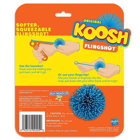 Koosh Flingshot - Special Koosh Ball Made Just for Flinging! - Easy to Catch, Hard to Put Down - Ages 6+