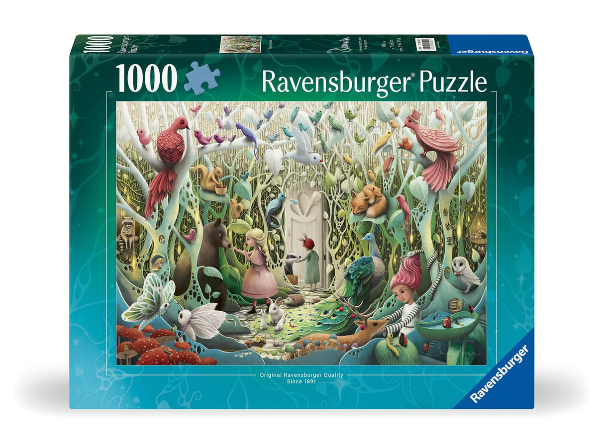 Ravensburger The Secret Garden 1000 Piece Jigsaw Puzzle for Adults - Handcrafted Tooling, Made in Germany, Every Piece Fits Together Perfectly