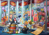 Ravensburger Tom & Jerry: Hall of Fame 1000 Piece Jigsaw Puzzle for All Ages | Unique Softclick Technology | Vibrant Imagery | Eco-Friendly FSC Certified Materials