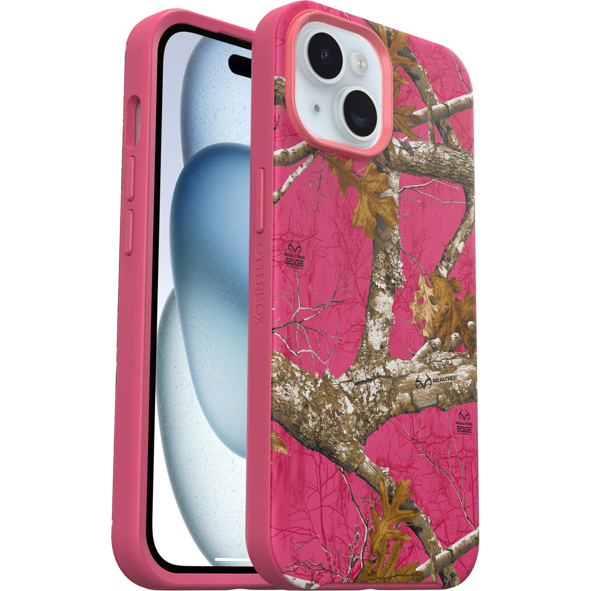 Otterbox - Symmetry Graphics Magsafe Case For Apple Iphone 15  / Iphone 14 / Iphone 13 - Flamingo Pink