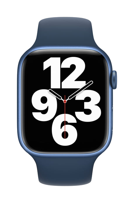 Apple Watch Band 45mm - Midnight Sport Band Fits 42mm, 44mm, 45mm, 49mm Apple Wa