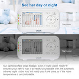 VTech VM3252 Baby Monitor, 2.8” Screen